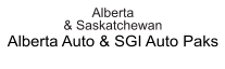 Alberta  & Saskatchewan Alberta Auto & SGI Auto Paks